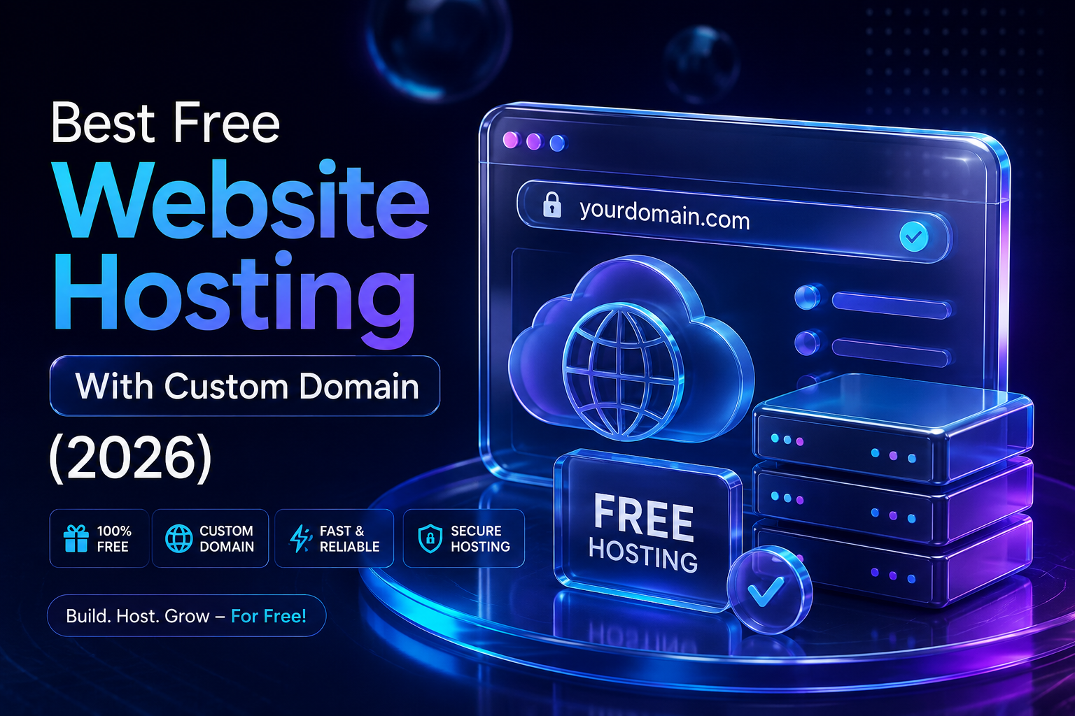 Best Free Website Hosting With Custom Domain (2026)